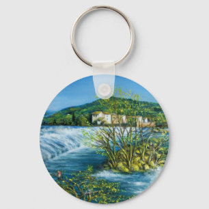 Chaveiro RIO DE ARNO NA Paisagem Toscana ROVEZZANO Florence