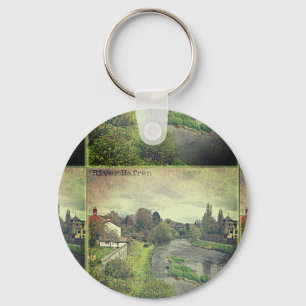 Chaveiro Rio Hafren em Newtown, Powys