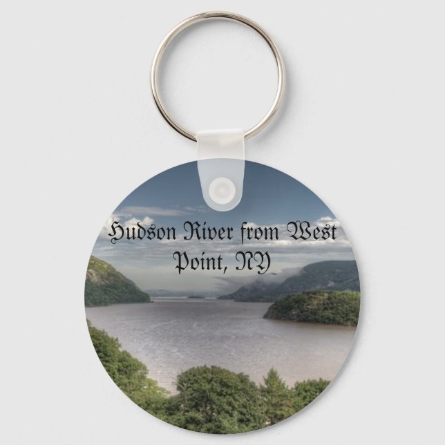 Chaveiro Rio Hudson de West Point, NY (Frente)