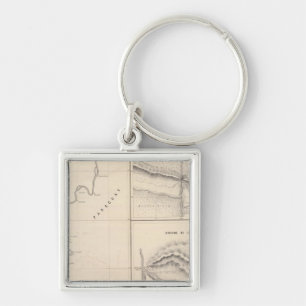 Chaveiro Rio Paraguai chutes, Rio Parana em Iguazu