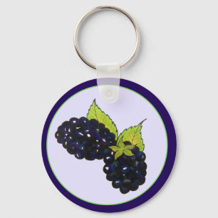 Chaveiro Ripe Summer Blackberry Blackberry Berry Berries