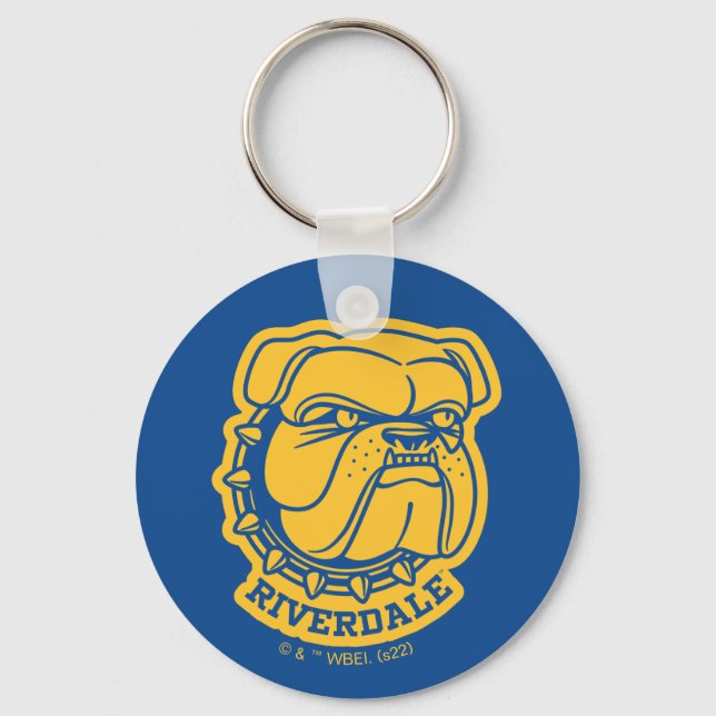 Chaveiro Riverdale Bulldog Head (Frente)