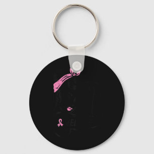 Chaveiro Riveter Acredite Laço Rosa Conscientização do Cânc
