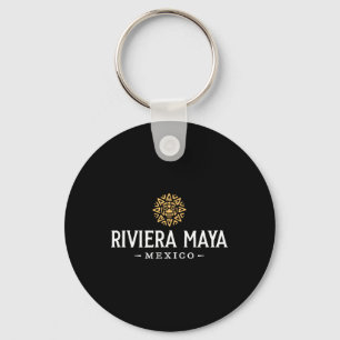 Chaveiro Riviera Maya México Férias ao Sol na Praia Vintage
