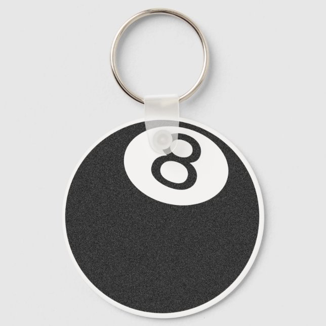 Chaveiro Riyah-Li Design 8 Ball (Frente)