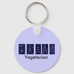 Chaveiro Riyah-Li projeta o vegetariano do Kanji