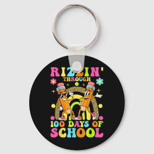 Chaveiro Rizzin' Através De 100 Dias De Crianças Escolares