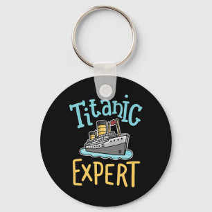 Chaveiro Rms Titanic Engraçado Especialista Retro Navio de