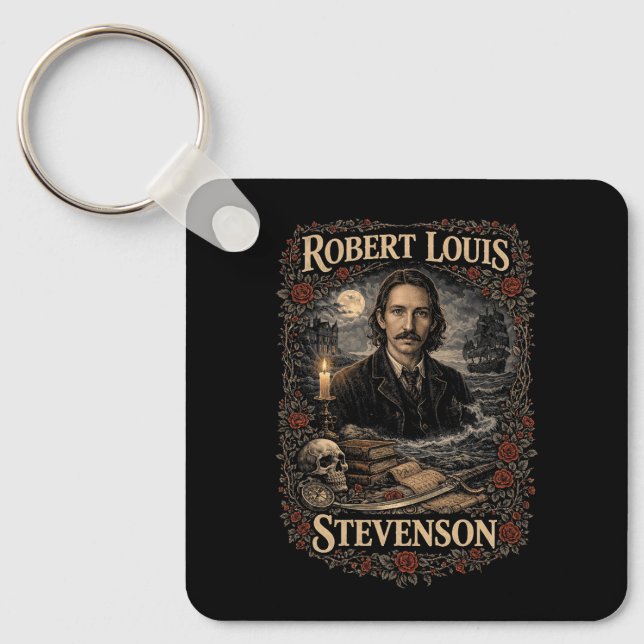 Chaveiro Robert Louis Stevenson (Frente)