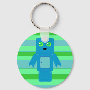 Chaveiro Robô Azul