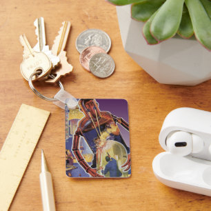 Chaveiro Robô de ficção científica com olhais a laser