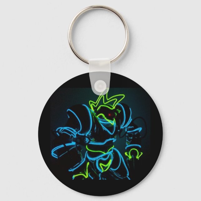 Chaveiro Robo-Raver (Frente)