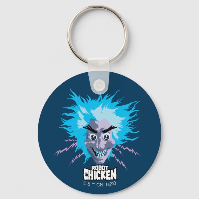 Chaveiro Robot Chicken Head Graphic (Frente)