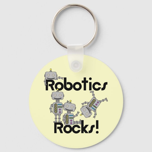 Chaveiro Robotics Rocks (Frente)