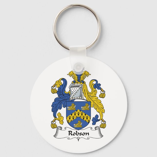 Chaveiro Robson Family Crest (Frente)