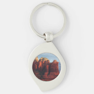 Chaveiro Rocha Pote de café nublado em Sedona Arizona