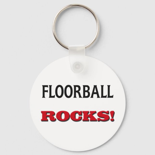 Chaveiro Rochas de Floorball (Frente)