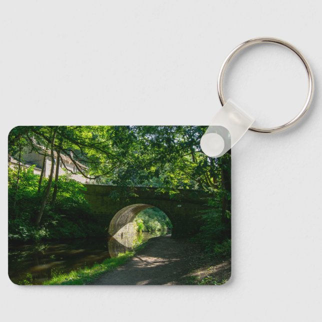 Chaveiro Rochdale Canal, Sowerby Bridge (Frente)