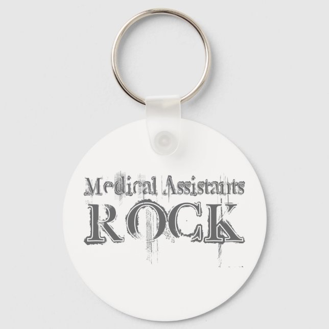 Chaveiro Rock de Assistentes Médicos (Frente)