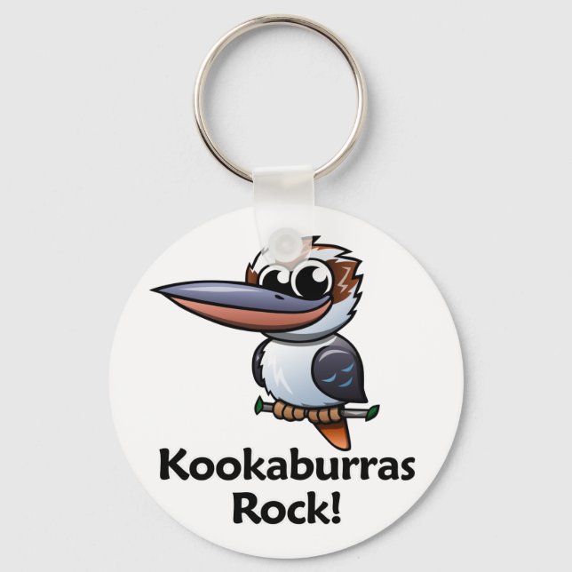 Chaveiro Rock Kookaburras! (Frente)