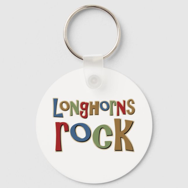 Chaveiro Rock Longhorns (Frente)