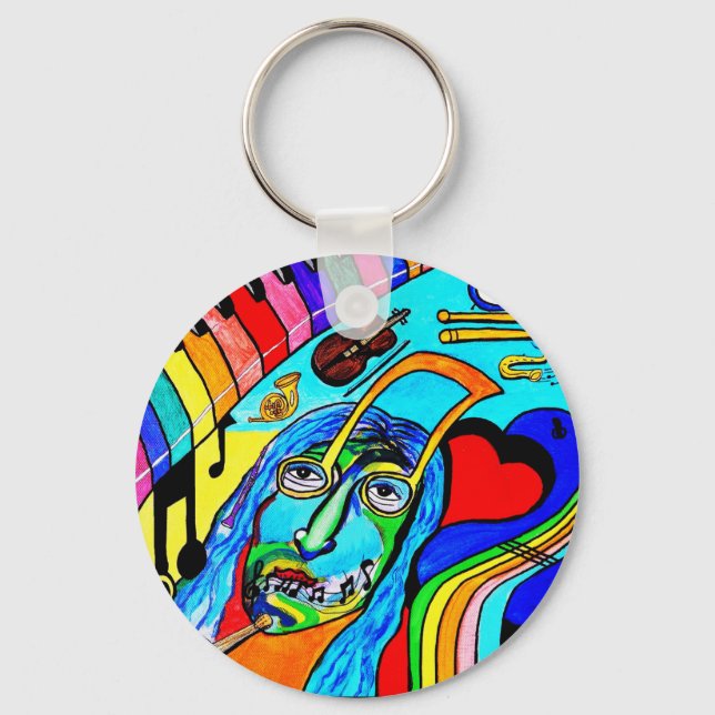 Chaveiro Rock n Roll (Frente)