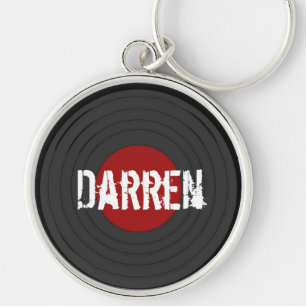 Chaveiro Rock N Roll Vinil Record Personalizado