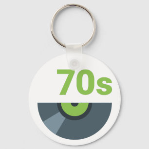 Chaveiro Rock Record dos anos 70