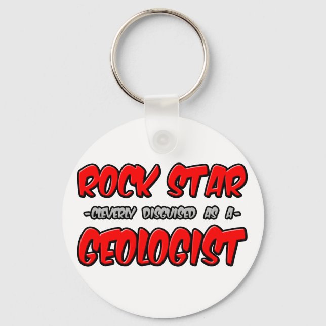 Chaveiro Rock Star.. Geologista. (Frente)