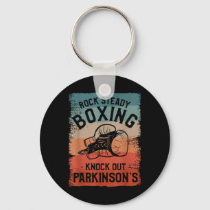 Chaveiro Rock Steady Boxnock Out Parkinsons Sensibilização
