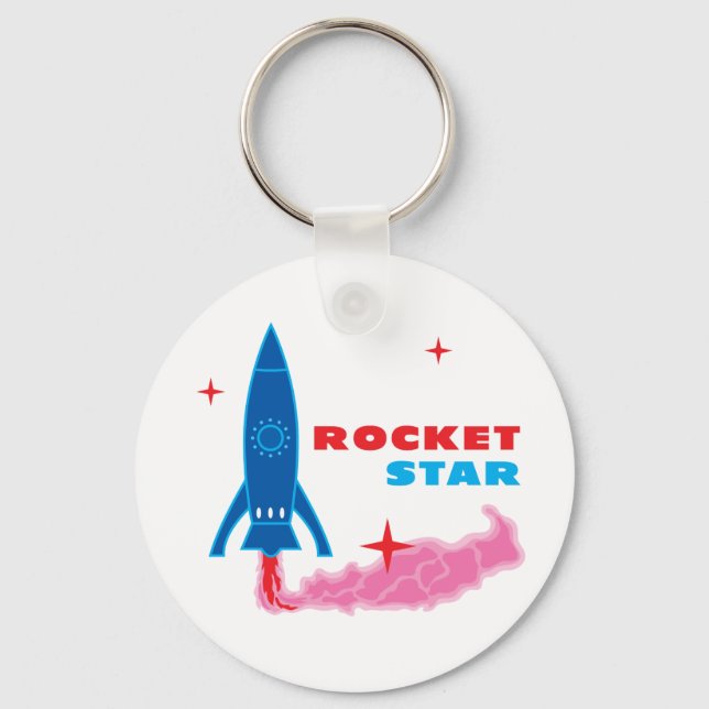 Chaveiro Rocket Star (Frente)