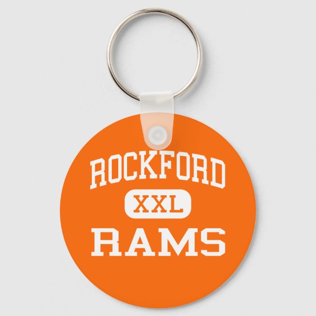 Chaveiro Rockford - Rams - Segundo grau - Rockford Michigan (Frente)