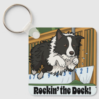 Chaveiro Rockin’ the Dock! Border Collie Dock Diving