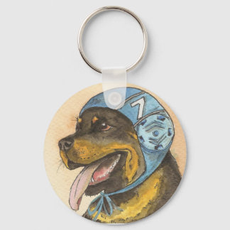 Chaveiro Rockwailler con gorro waterpolo