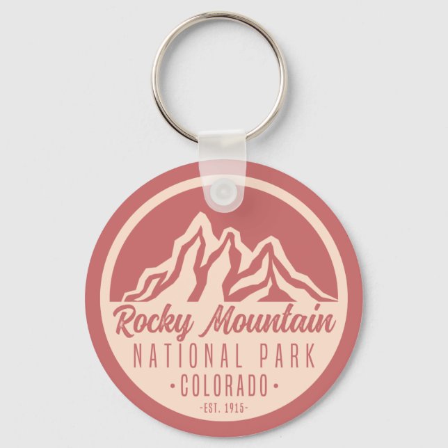 Chaveiro Rocky Mountain National Park Colorado (Frente)