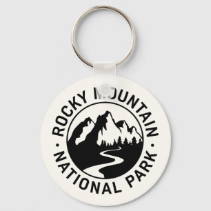 Chaveiro Rocky Mountain National Park Emblem