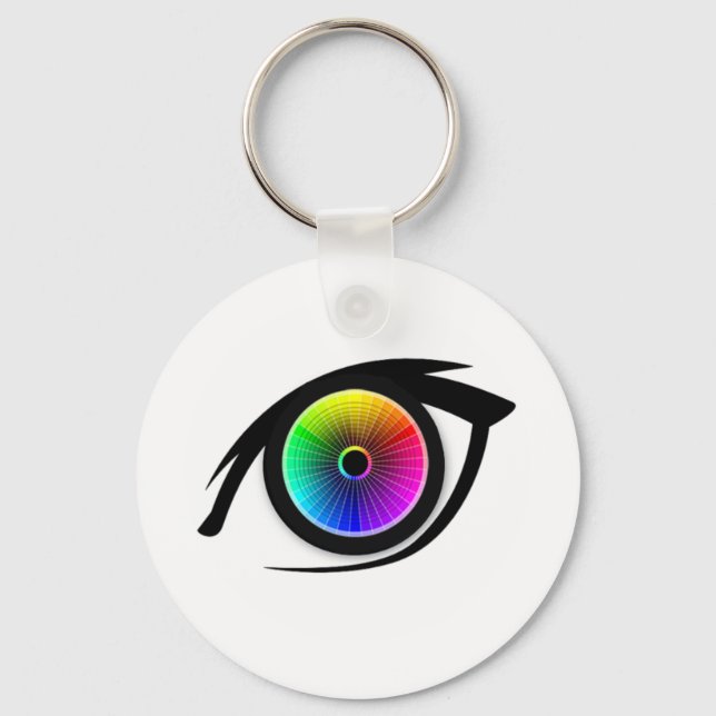 Chaveiro Roda de Cores (Frente)