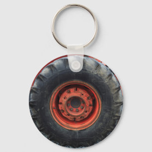 Chaveiro Roda velha do trator de fazenda