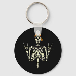 Chaveiro Roker Skeleton Boné Skater Legal Halloween Punk Ro