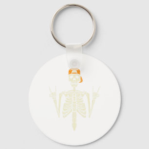 Chaveiro Roker Skeleton Boné Skater Legal Halloween Punk Ro