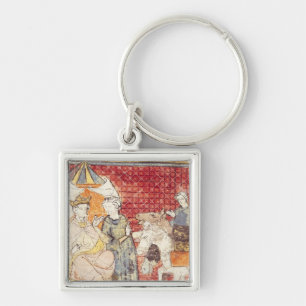 Chaveiro Roland que oferece o adeus a Charlemagne