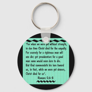 Chaveiro Romanos 5-6-8 cadeia-chave