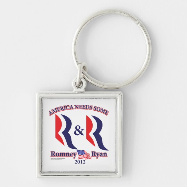 Chaveiro Romney e Ryan (Frente)