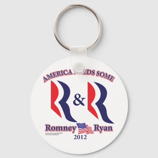 Chaveiro Romney e Ryan (Frente)