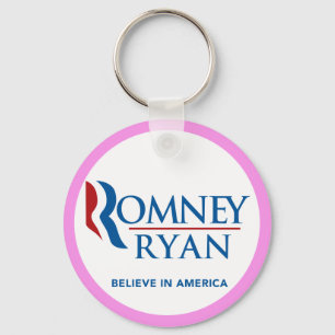 Chaveiro Romney Ryan acredita em América redonda (a beira