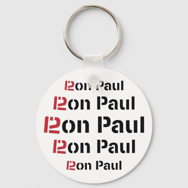 Chaveiro Ron Paul 2012 (Frente)