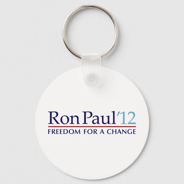 Chaveiro Ron Paul 2012 (Frente)