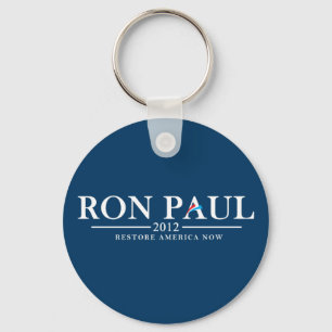 Chaveiro Ron Paul 2012 - Da restauração de América