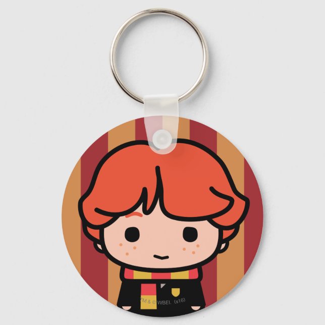 Chaveiro Ron Weasley Personagem de desenho animado Art (Frente)