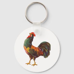 Chaveiro Rooster Vintage Cochen Art